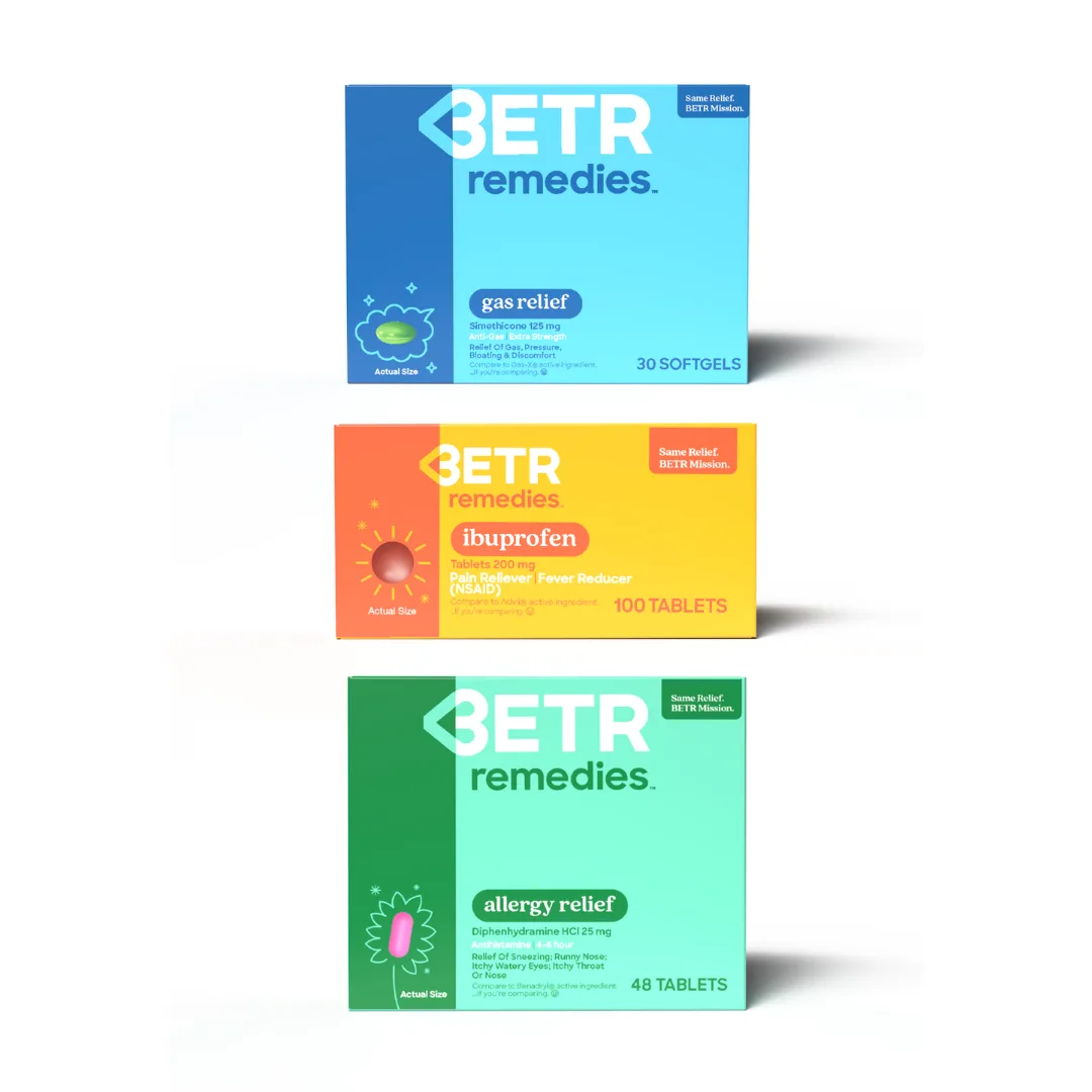 BETR Remedies Relief Medications