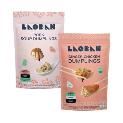Laoban Dumplings Frozen Dumplings - Featured