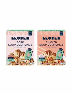 Laoban Dumplings Soup Dumplings with Sauce - Featured