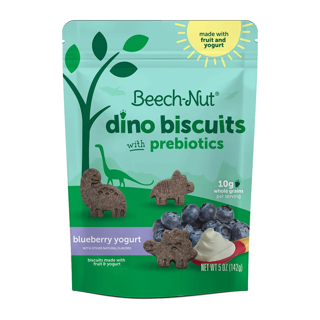 Beech-Nut Blueberry Yogurt Biscuits with Prebiotics