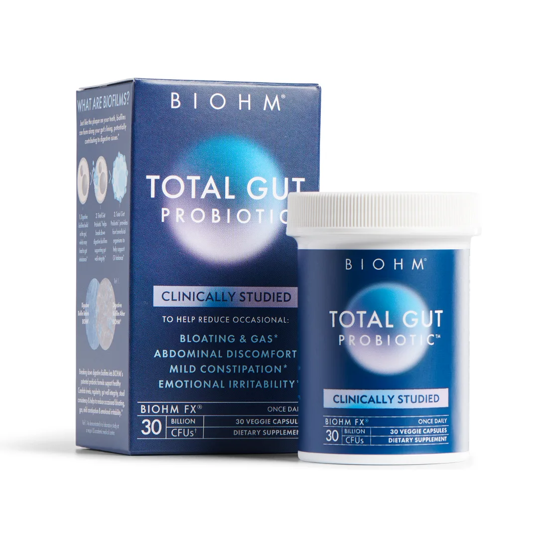 BIOHM Total Gut Probiotic