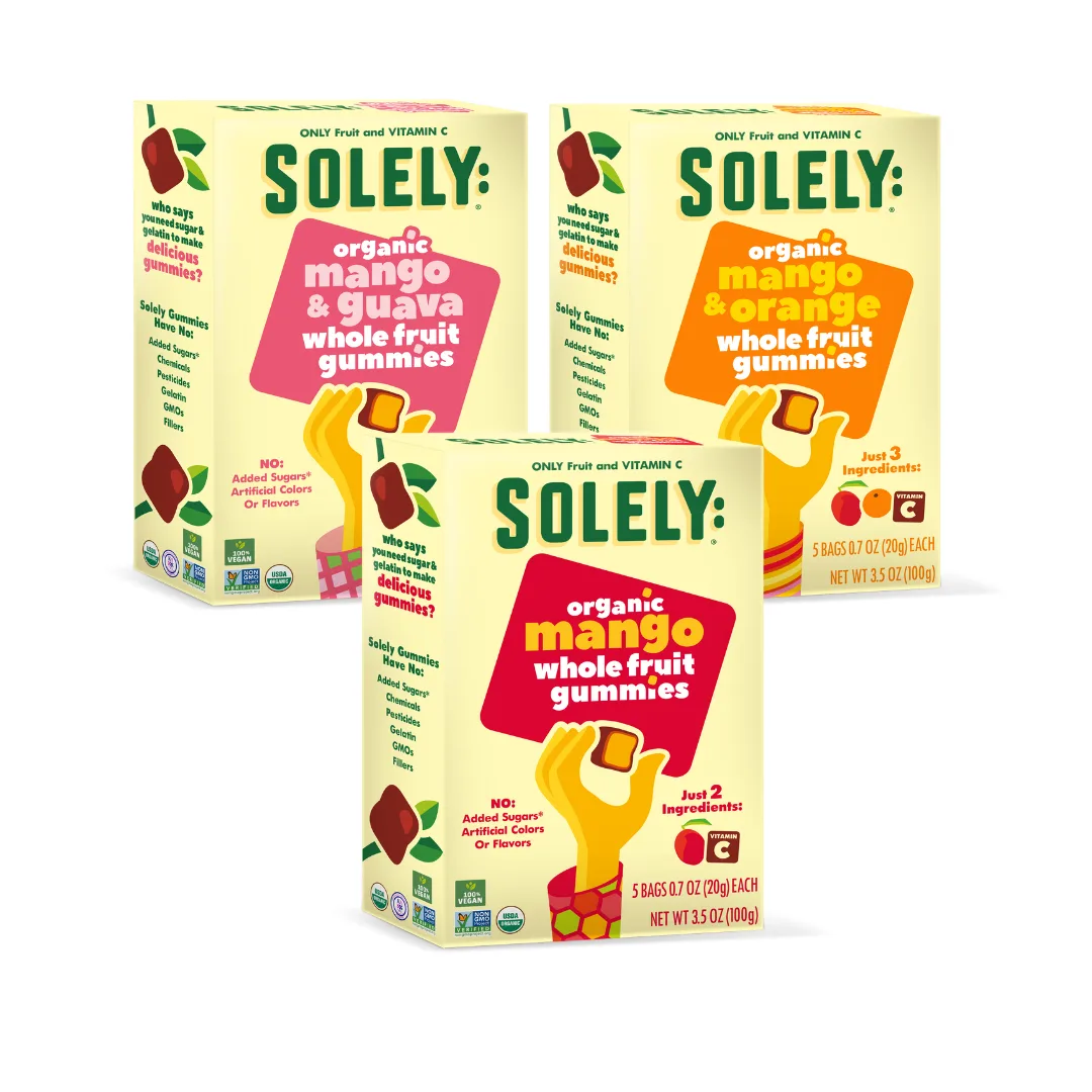 Solely Organic Fruit Gummies