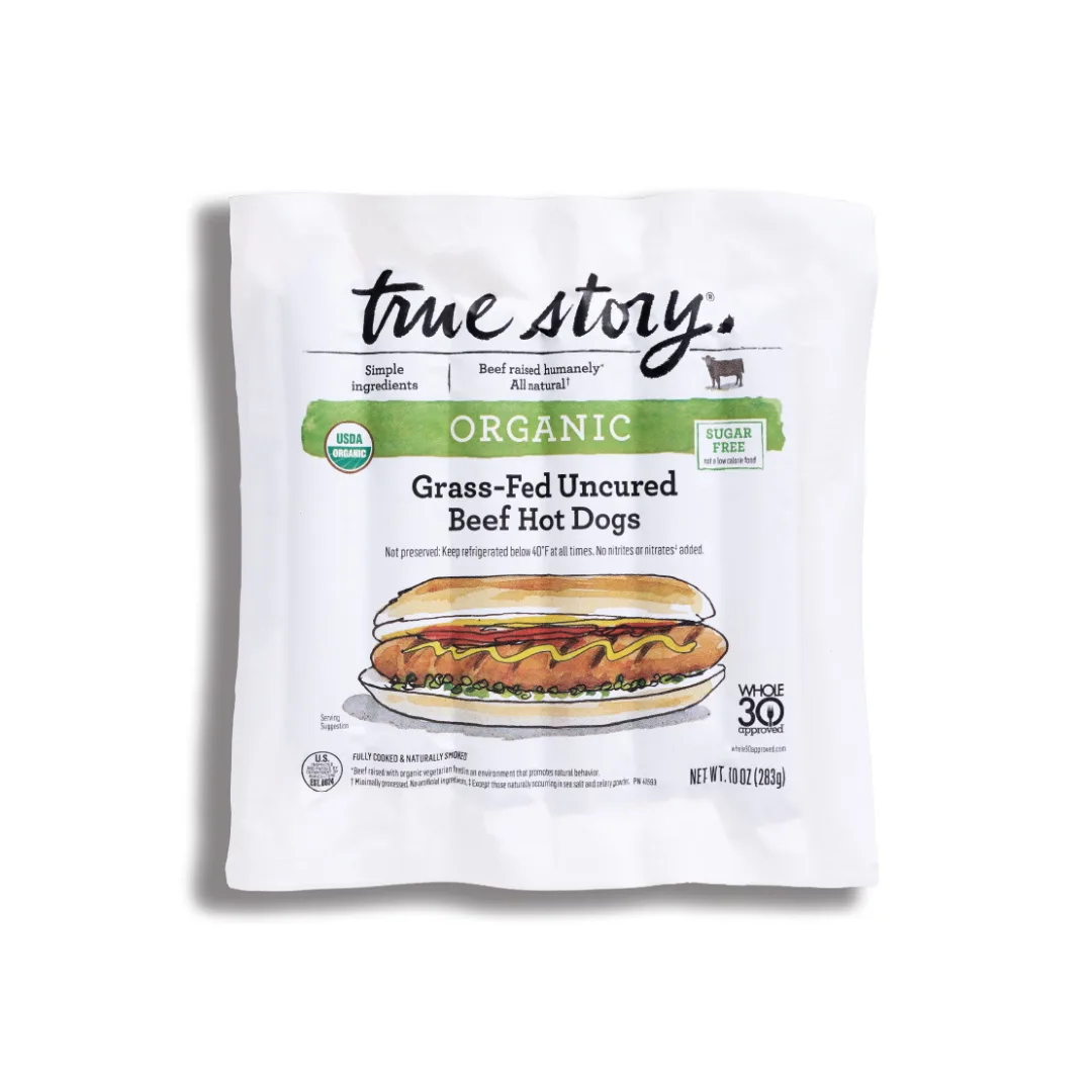 Organic Grass-Fed Hot Dog