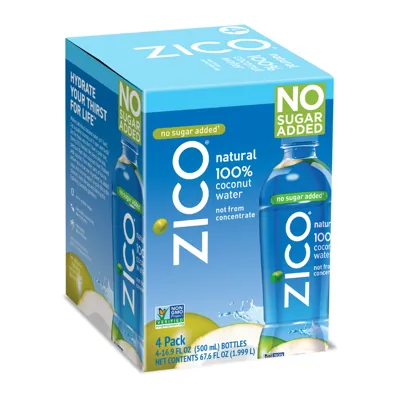 ZICO 4-Pack Coconut Water - Featured