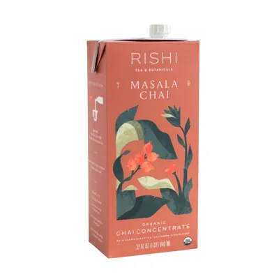 Rishi Tea & Botanicals Masala Chai Concentrate - Featured