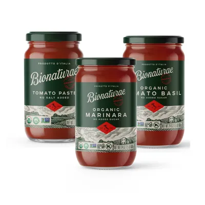 Bionaturae Organic Pasta Sauces - Featured