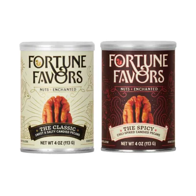 Fortune Favors Candied Pecans - Featured