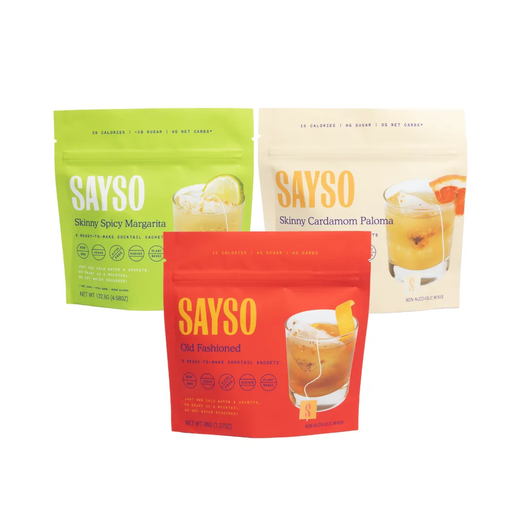SAYSO Low Calorie Cocktail Mix