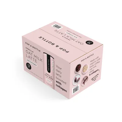 Pop & Bottle Collagen Oat Milk Lattes - Featured