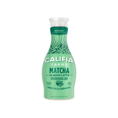 Califia Farms Matcha Almond Latte - Featured
