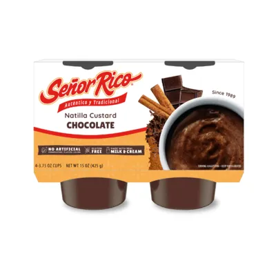 Senor Rico Chocolate Natilla Custard - Featured