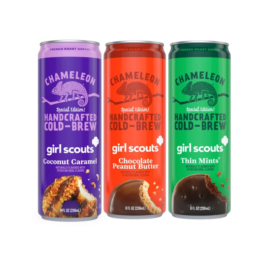 Chameleon Coffee Girl Scout Cookie™ Inspired Lattes