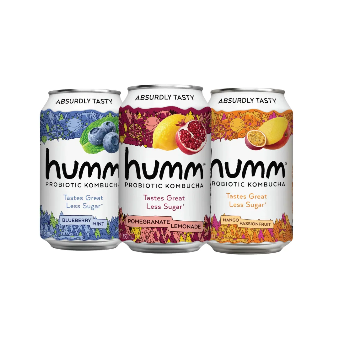 Humm Kombucha Organic Probiotic Kombucha