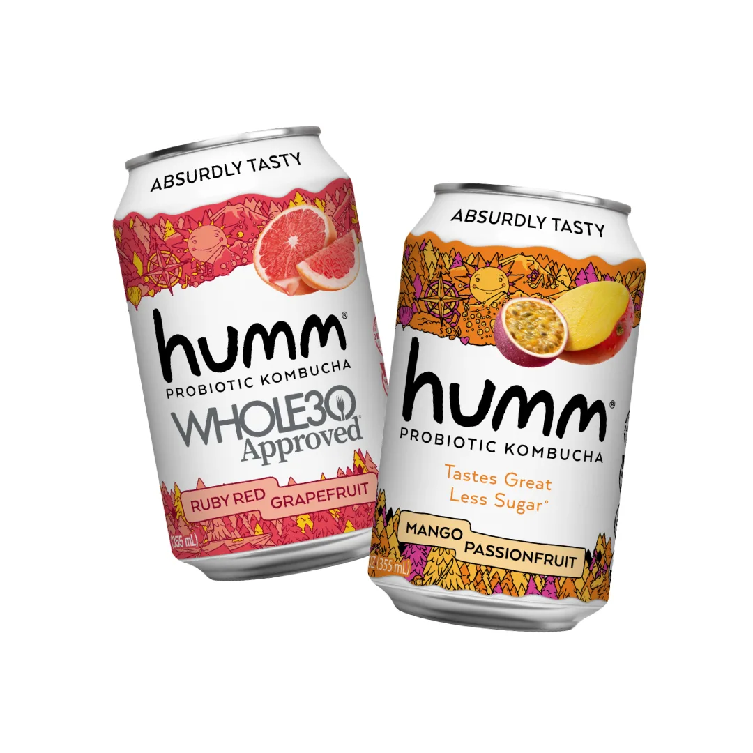 Humm Kombucha Probiotic Kombucha