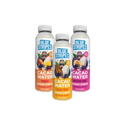 Blue Stripes Cacao Water - Featured