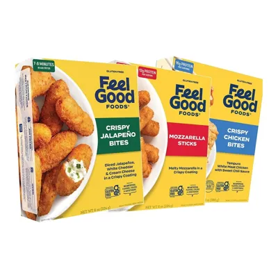Feel Good Foods Gluten-Free Snack Foods - Featured