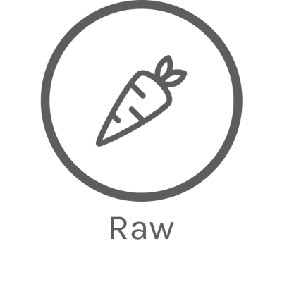 100% Raw