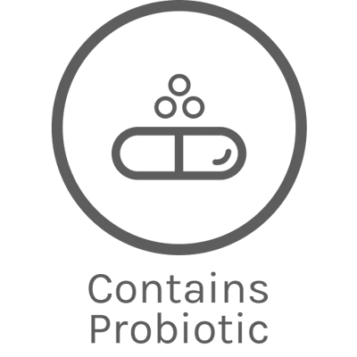 Contains Probiotic