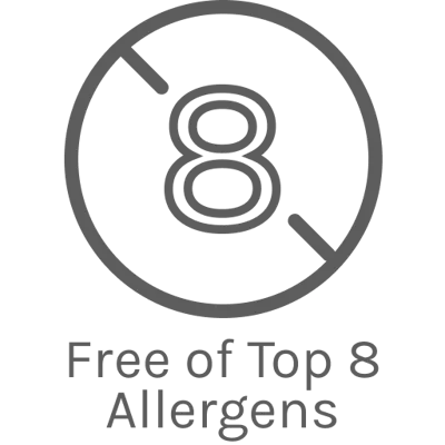Free of Top 8 Allergens